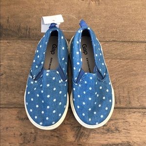 Polka dot Gap shoes NWT